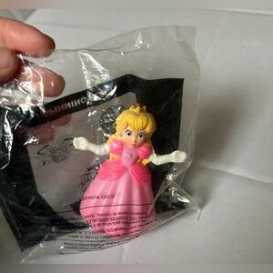 2022 McDonald’s Happy Meal Toy Princess Spinning Peach #4 Super Mario Bros
